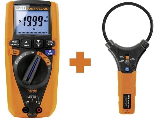 HT Instruments HT Neptune + F3000U installasjonstester-sett VDE-standard 0413