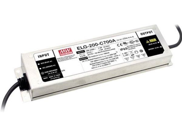 MEAN WELL ELG-200-48-3Y, 200 W, IP20, 100 - 305 V, 48 V, 71 mm, 244 mm