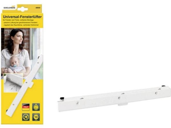 Schellenberg 46600 universell fönsterventilator vit
