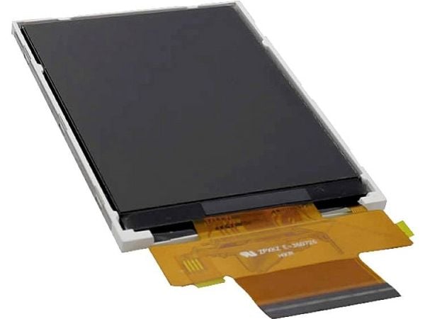Display Elektronik LC-display vit 240 x 320 pixlar 50 x 69,2 x 2,5 mm DEM240320KTMH-PW-N.