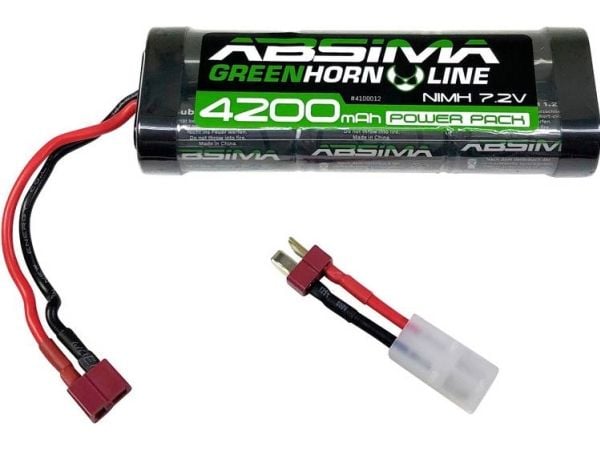 Absima Greenhorn, Batteri, Sortere