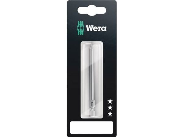 Wera 855/4 Z SB, 1 stykker, Pozidriv, PZ 3, DIN ISO 1173-F 6,3, 15,2 cm, 25,4 / 4 mm (1 / 4")