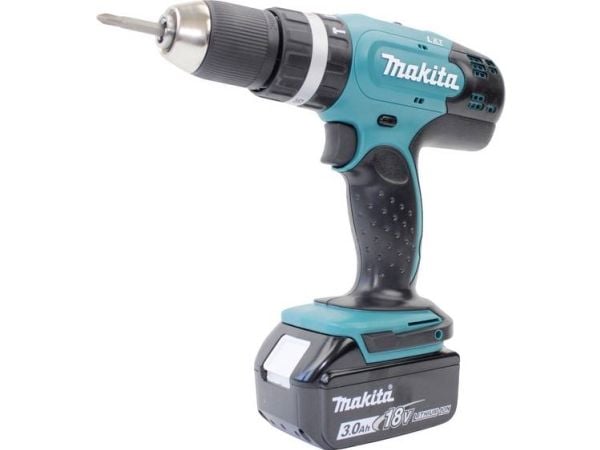 Makita DHP453RFX8 - Drill/driver - trådløs - 2 hastigheter - nøkkelfri borhylse 13 mm - 42 N·m - 18 V