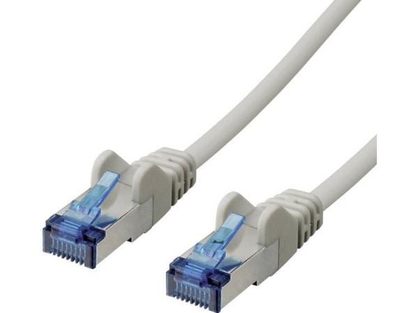 ABUS TVAC40831, 5 m, Cat6a, S/FTP (S-STP), RJ-45, RJ-45, Hvit