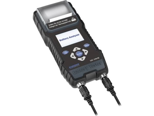 Kunzer bilbatteritestere 24 V / 12 V 25 x 11 x 6 cm
