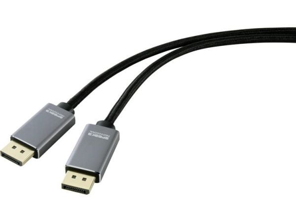 SpeaKa Professional SP-8993892, 5 m, DisplayPort, DisplayPort, Hankjønn, Hankjønn, 7680 x 4320 piksler