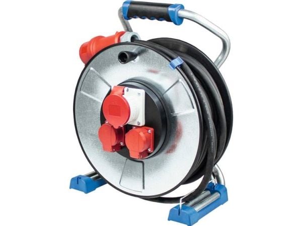 as - Schwabe 23999 Kaapelirumpu 25,00 m Schwarz CEE-Stecker 16 A 5-napainen (23999)