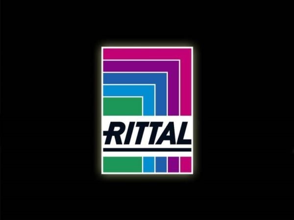 Rittal AX 2433.510 veggfeste, rustfritt stål, 4 stk.