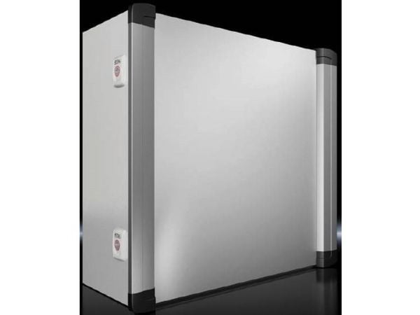 Rittal AX 6315.450 Asennuskaappi 210 x 500 x 500 Teräslevy, Alumiini, Muovi Vaaleanharmaa 1 kpl