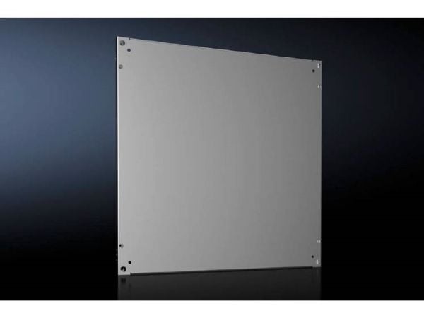 Rittal 8617.580, Monteringsplate, Grå, Galvanisert stål, 700 mm, 700 mm, 2,5 mm