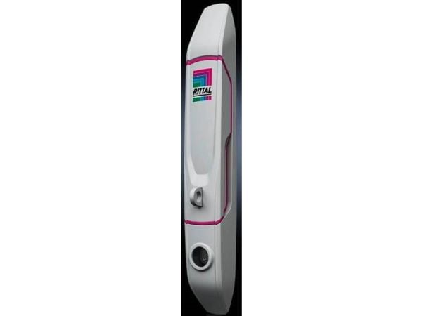 Rittal 8618.230, Dørhåndtak, Grå, Zink, 670 g, 1 stykker