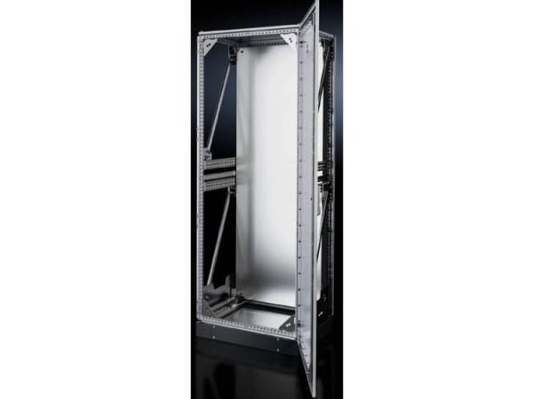 Rittal VX 8618.600, Stativstabilisator, Grå, Galvanisert stål, 800 mm, 600 mm, 2000 mm