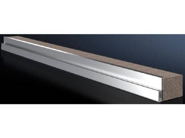 Rittal VX 8618.800, Kabelkanal, Grå, Aluminium, IP55, 600 mm, 2 stykker