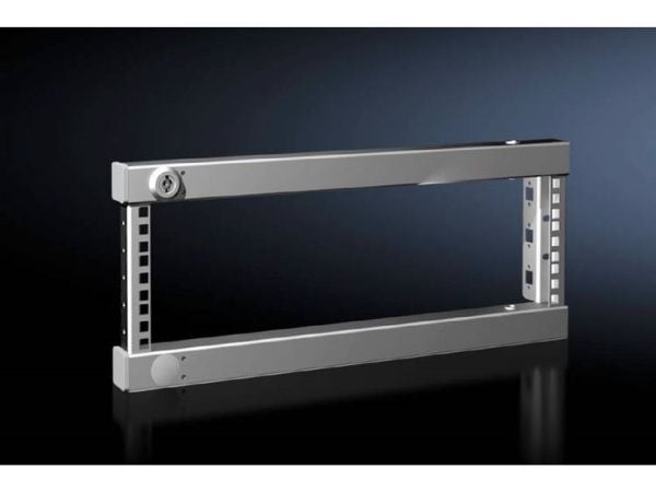 Rittal VX 8619.500, Svingramme, Grå, Stål, 3U, 48,3 cm (19"), 482,6 mm