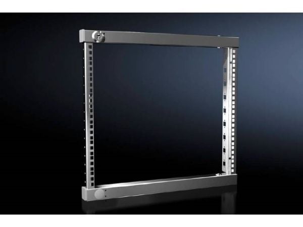 Rittal VX 8619.520, Svingramme, Grå, Stål, 9U, 48,3 cm (19"), 482,6 mm