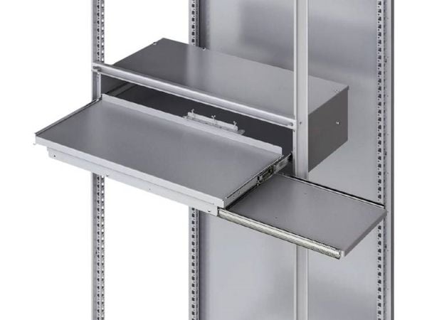 Rittal 8620.520, Skuffeenhet, Grå, Stål, IP54, 600 mm, 200 mm