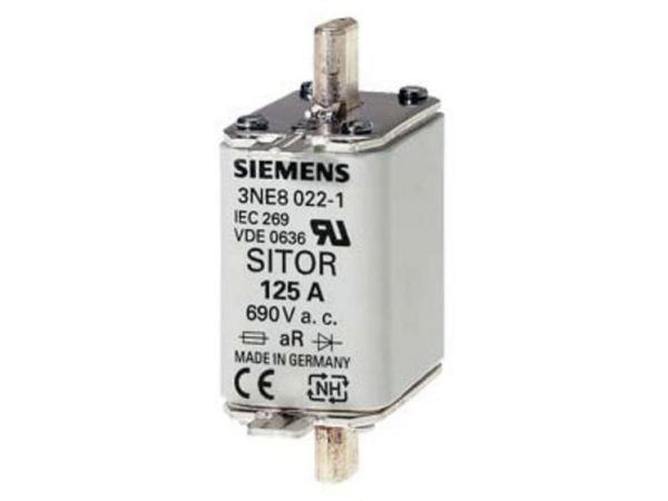 Siemens 3NE80181 Sikringsindsats Sikringsstørrelse = 0 63 A 690 V 3 stk