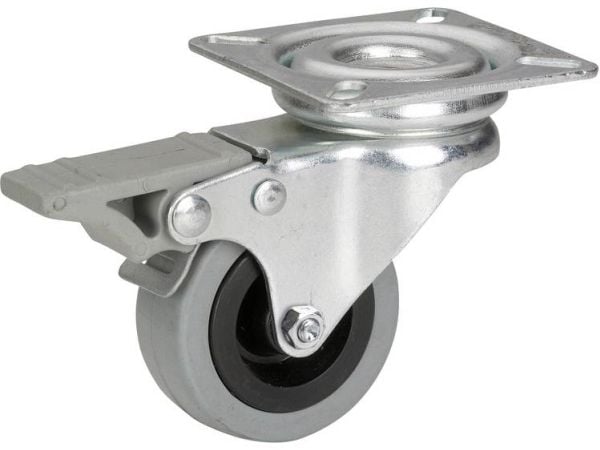 Dörner + Helmer 771100C, Svart, Grå, Metallisk, 35 kg, Gummi, Kullager, 5 cm, 4,2 cm