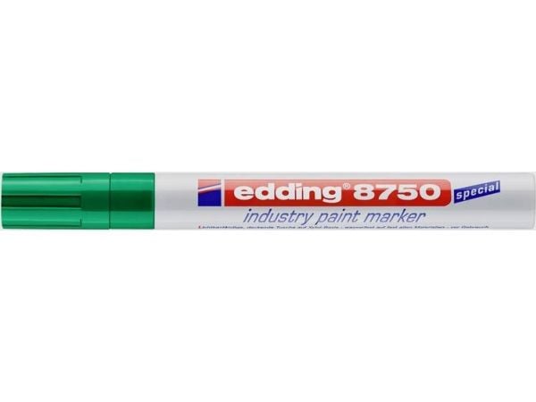 edding 8750 industry paint - Markør - permanent - grønn - fargeblekk - 2-4 mm