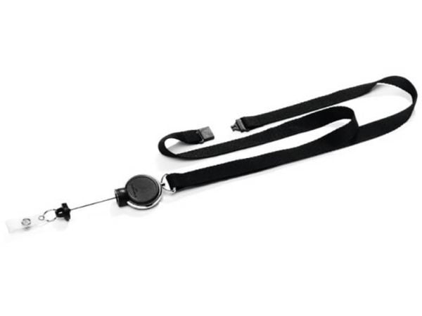 Durable 833001, Merkeholder, Metall, Plast, Tekstil, Svart, 80 cm, Pakke, 38,2 g