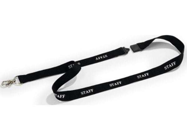 Slitesterk Textilband 20 Staff Lengde 440 mm schwarz