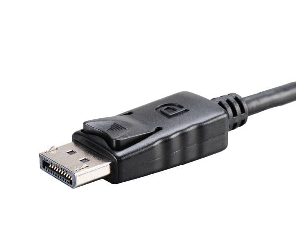 Akasa AK-CBDP04-20BK, 0,2 m, VGA (D-Sub), DisplayPort, Hankjønn, Hunkjønn, 1920 x 1200 piksler