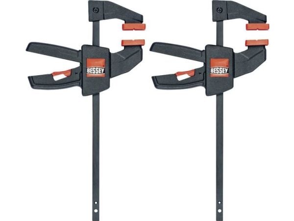 BESSEY EZS11-4, F-klemme, Plast, Stål, 2 stykker, 11 cm