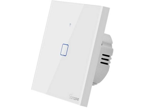 Sonoff T0EU1C-TX 1-kanals smart veggbryter