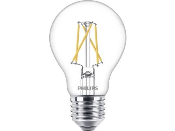 Philips Lamppu, 7,5 W, 60 W, E27, 806 lm, 15000 h, Lämmin valkoinen