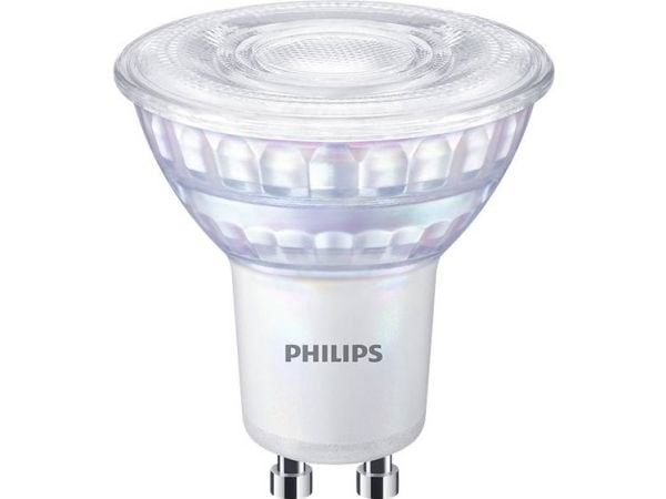 Philips LED Classic Spot - LED-pære for søkelys - GU10 - 2.6 W (ekvivalent 35 W) - klasse F - varmglødslys - 2200-2700 K