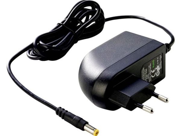 Dehner Elektronik SYS 1308N-2418-W2E pluggnettadapter, fast spenning 18 V/DC 1,3 A 24 W stabilisert (SYS 1308N-2418-W2E)
