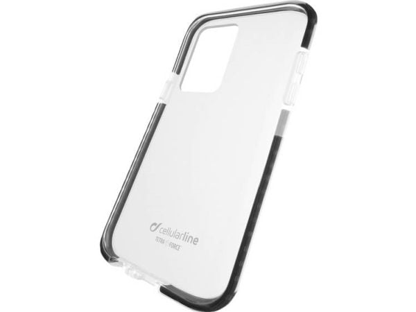 Cellularline TETRACGALA41T, Deksel, Samsung, Galaxy A41, 15,5 cm (6.1"), Sort, Transparent