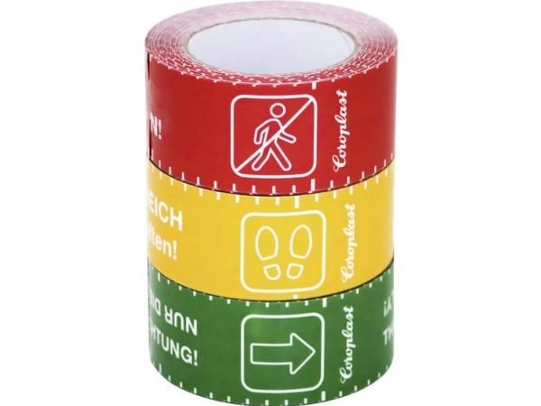 Coroplast 1466 SDR 217521 gulvmerkingstape grønn (L x B) 25 m x 60 mm - 1 stk Coroplast 1466 SDR 217521 gulvmerkingstape grønn (L x B) 25 m x 60 mm - 1 stk