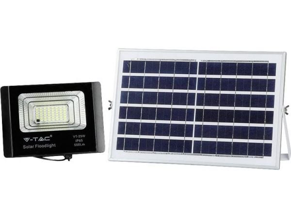 V-TAC VT-25W, Sort, IP65, Aluminium, 1 ms, 5 m, 12 W