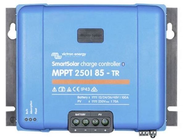 Victron Energy SmartSolar MPPT 250/85-Tr solcelleladningsregulator MPPT 12 V/24 V/48 V 85 A