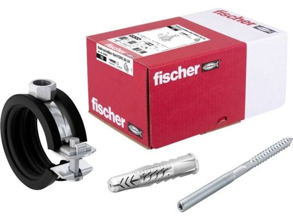 FISCHER rørklemme-sett FGRS 20-24, med rawlplugger (10 stk.)