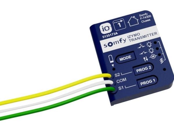 Somfy IZYMO - Sändare - trådlös - 868.7 MHz - blå