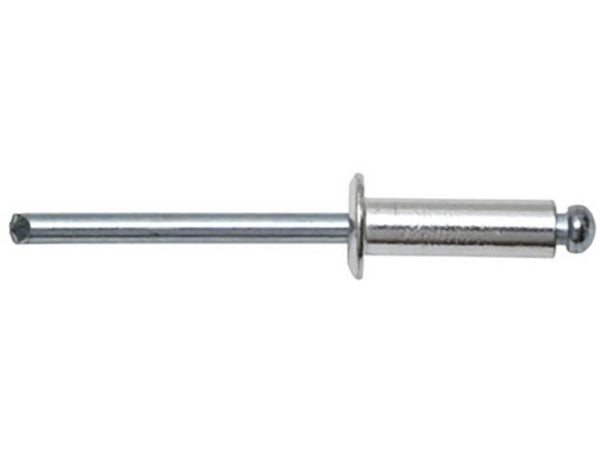 SWG 93761255 Litteä pyöreä niitti (Ø x L) 6 mm x 12 mm Alumiini 250 kpl