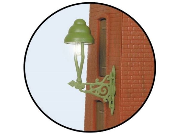 Viessmann Modelltechnik H0 vegglampe enkel ferdig modell 6013 1 stk