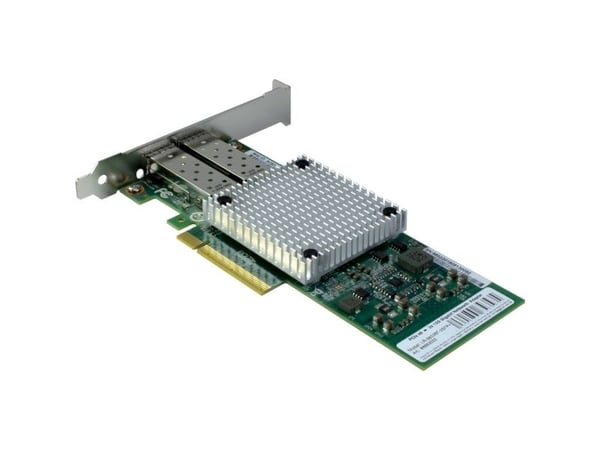 Inter-Tech LR-9802BF-2SFP+ - Nettverksadapter - PCIe 2.0 x8 lav profil - 10 Gigabit SFP+ x 2