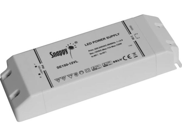Dehner Elektronik SE150-12VL LED-driver konstant spenning 150 W 11.0 A 12 V/DC
