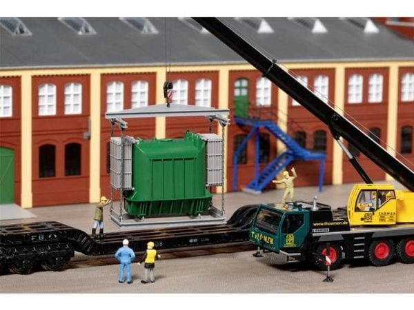 Auhagen 41654, HO (1:87), Grønn, Grå