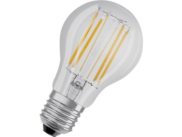 OSRAM LED STAR - LED-filamentlyspære - form: A60 - klar finish - E27 - 7.5 W (ekvivalent 75 W) - klasse D - varmt hvitt lys - 2700 K