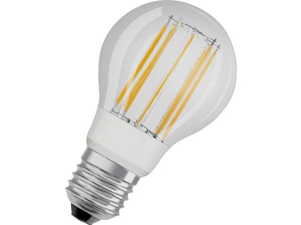 OSRAM LED SUPERSTAR - LED-filamentlyspære - form: A60 - klar finish - E27 - 11 W (ekvivalent 100 W) - klasse D - varmt hvitt lys - 2700 K