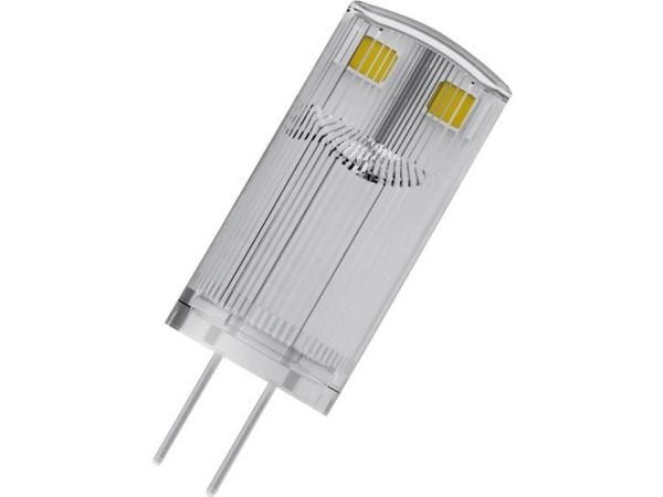 OSRAM HOMELIGHTING LED-lampe 4058075449985 EEK F G4 specialsett 0,9 W = 10 W varm hvit Ø 12 x 33 mm 3 stk