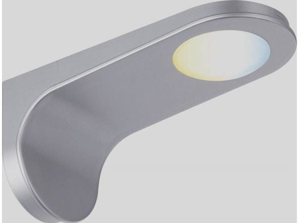 Paulmann 999.56, Vegg, Kromfarget, Plast, Matte, III, Universell