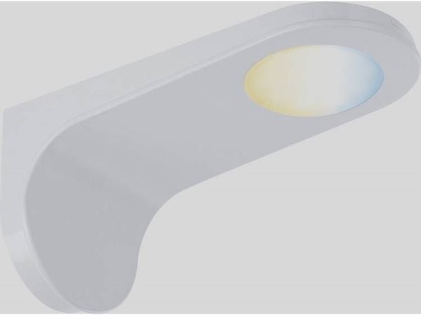 Paulmann 999.57, Vegg, Hvit, Plast, Matte, Rund, III