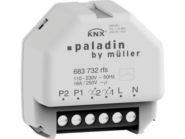 Paladin KNX 686 312 rfs Monianturi Kantama (max. avoimessa maastossa) 100 m