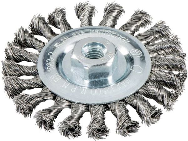 Metabo 626771000, Hiomaharja, Metalli, Maali, Ruostumaton teräs, 12500 RPM, Harmaa, Pyöreä, 12,5 cm