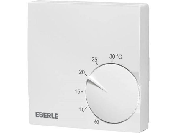 Eberle 131170151600 RTR-S 6721-6 rumtermostat, väggmonterad/utanpåliggande (1 st)